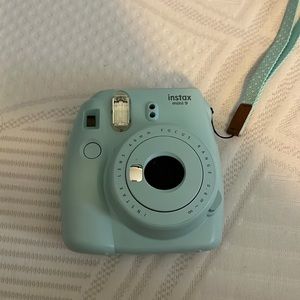 Instax Mini 9 light teal. Used once